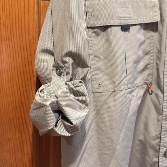 Eddie Bauer men sport shop long sleeve button down shirt size large. - Picture 5 of 11